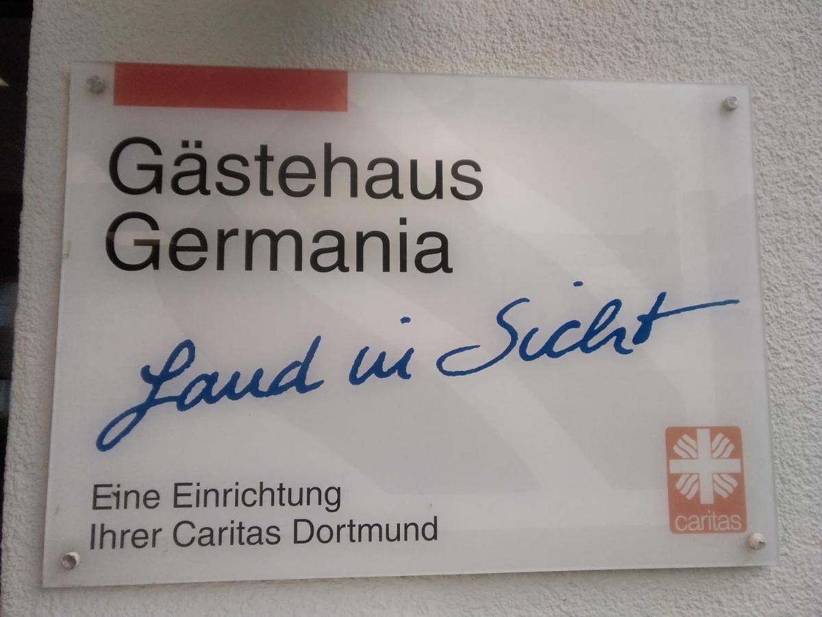 Gaestehaus Germania Wangerooge Buitenkant foto