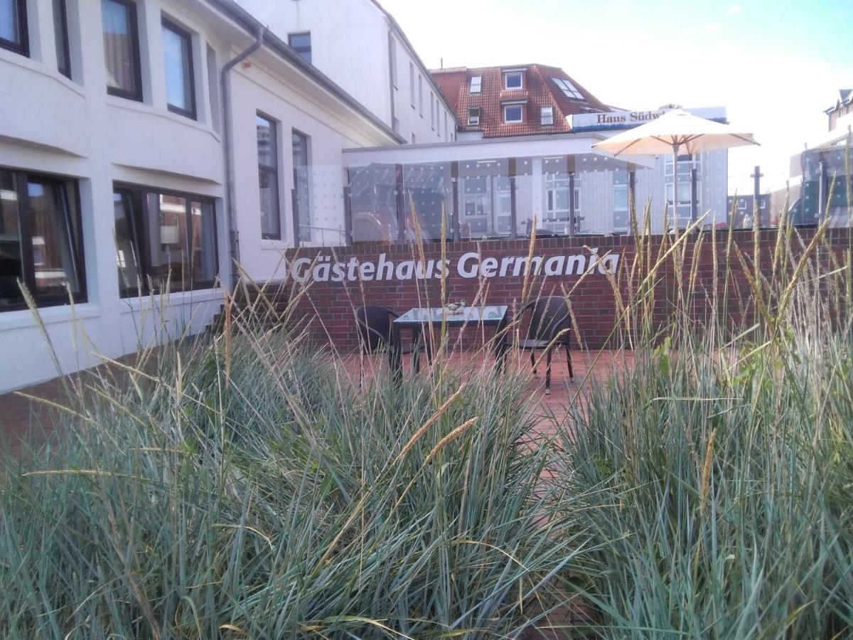 Gaestehaus Germania Wangerooge Buitenkant foto