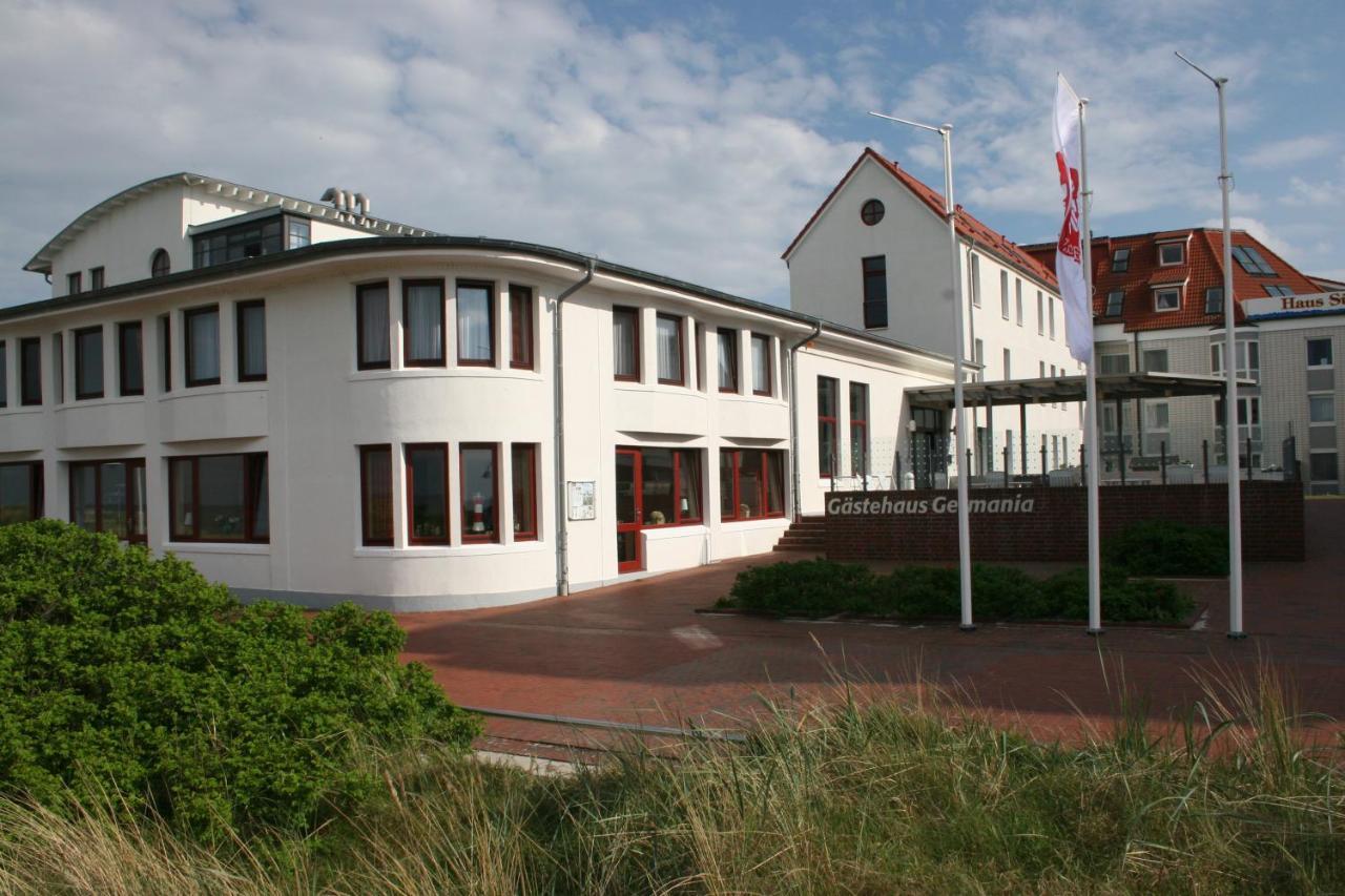 Gaestehaus Germania Wangerooge Buitenkant foto