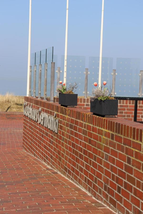 Gaestehaus Germania Wangerooge Buitenkant foto