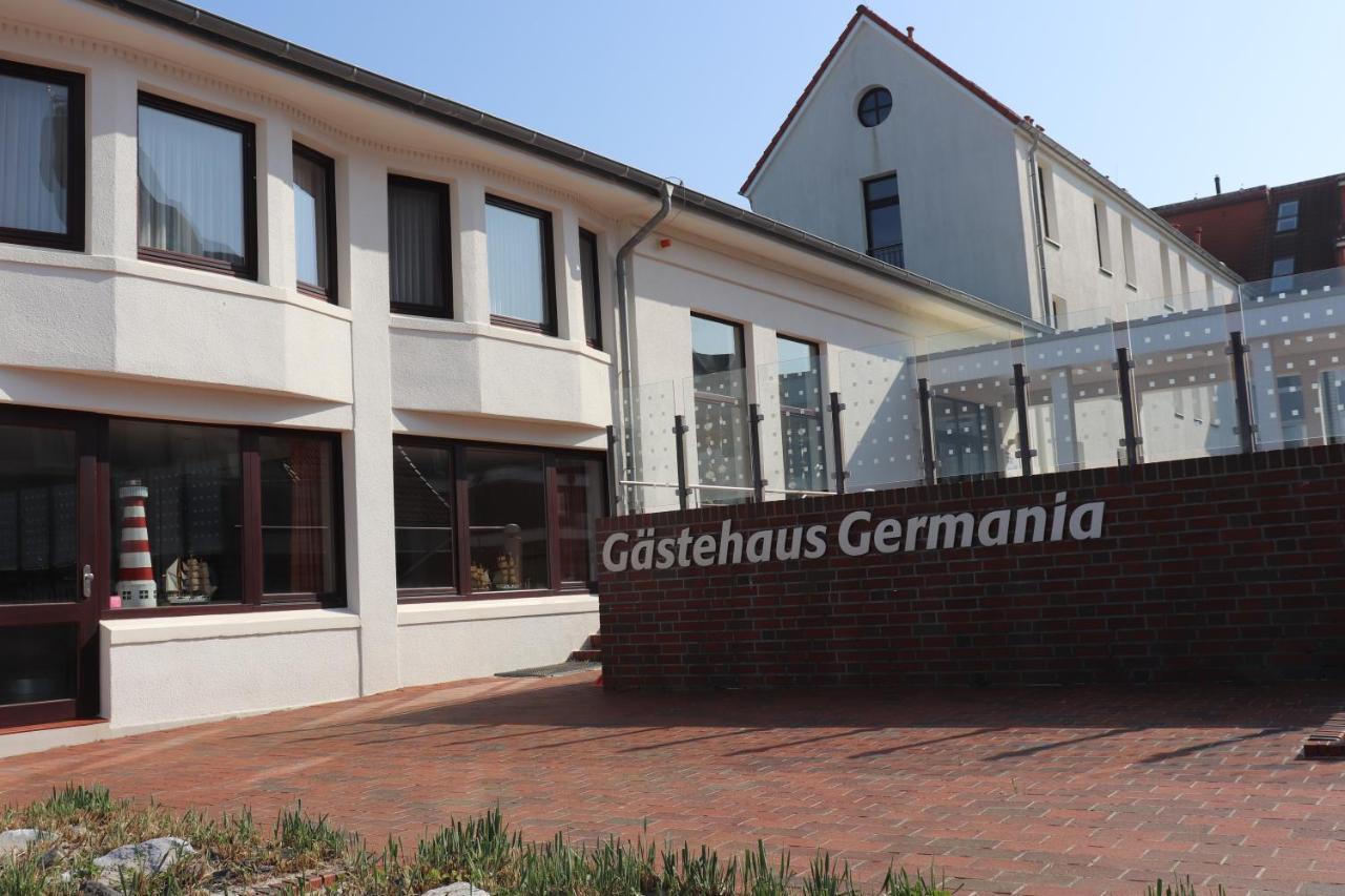 Gaestehaus Germania Wangerooge Buitenkant foto